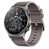 HUAWEI WATCH GT 2 Pro Smartwatch, 1,39 Zoll AMOLED HD-Touchscreen, 2 Wochen Akkulaufzeit, GPS & GLONASS, SpO2, 100+Trainingsmodi, Bluetooth-Anrufe, Herzfrequenzmessung, Deutsche Version, Nebula Gray*