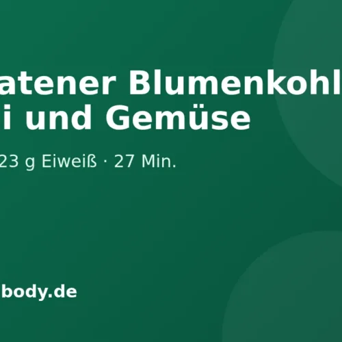Titelbild Rezept: blumenkohlreis