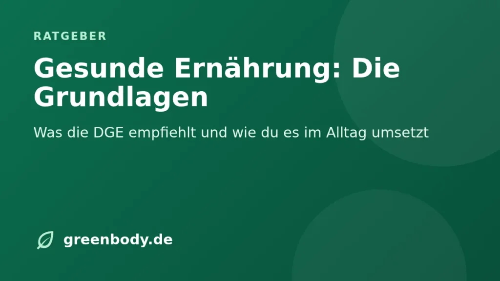 Titelbild: gesunde ernaehrung
