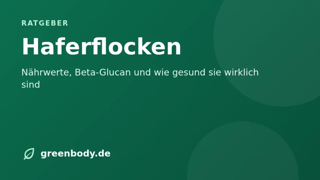 Titelbild: haferflocken