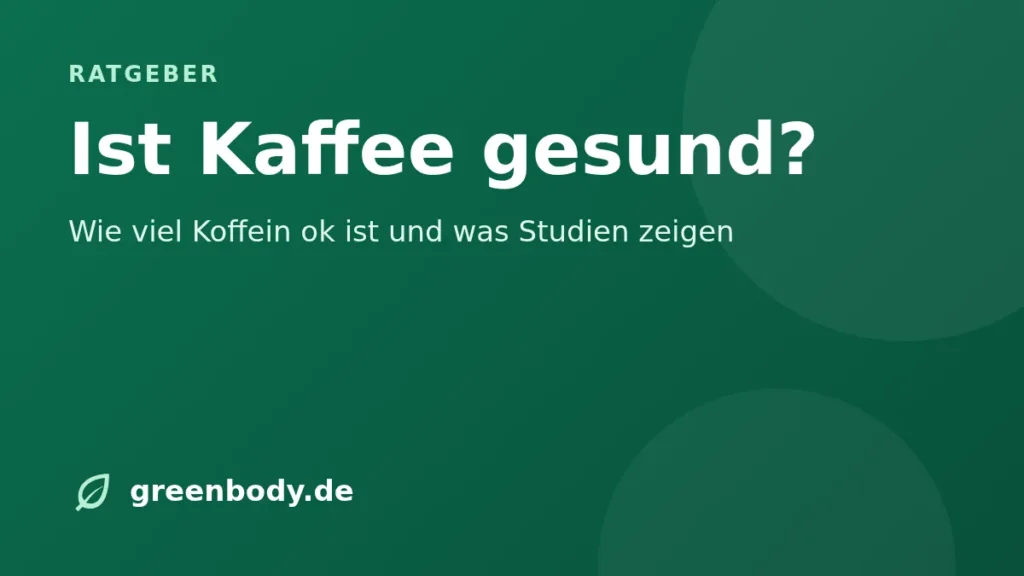 Titelbild: kaffee gesund