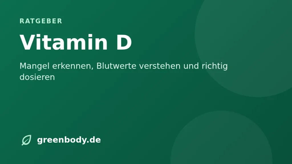 Titelbild: vitamin d